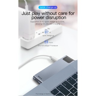 Hub USB Type C đa năng 7 in 1 Baseus Thunderbolt