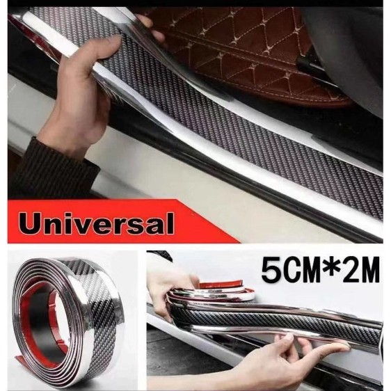 Miếng Dán 5CM 5D 6D Sợi Carbon Cho Xe Hơi