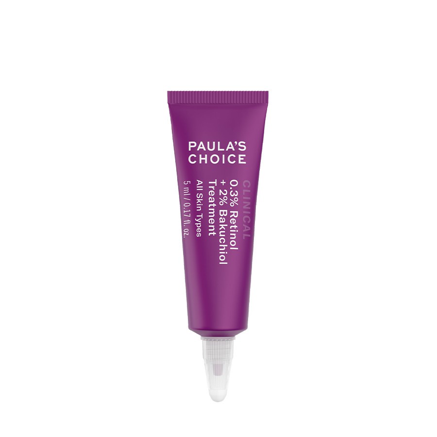 Tinh chất chống lão hóa từ Retinol và Bakuchiol Paula's Choice Clinical 0.3% Retinol + 2% Bakuchiol 5ml Mã 8016