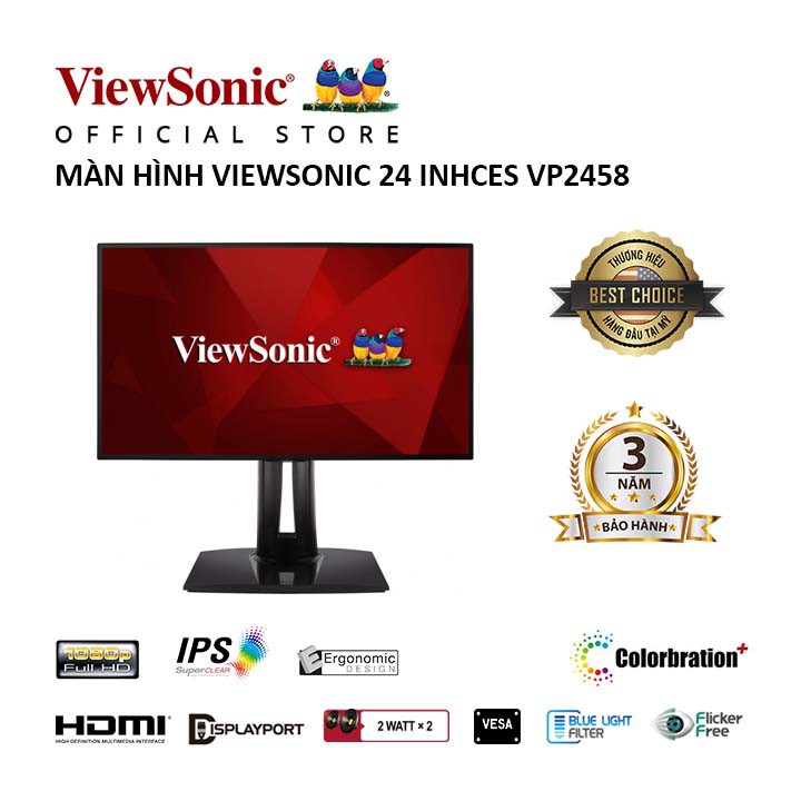 Màn hình Viewsonic VP2458 | WebRaoVat - webraovat.net.vn