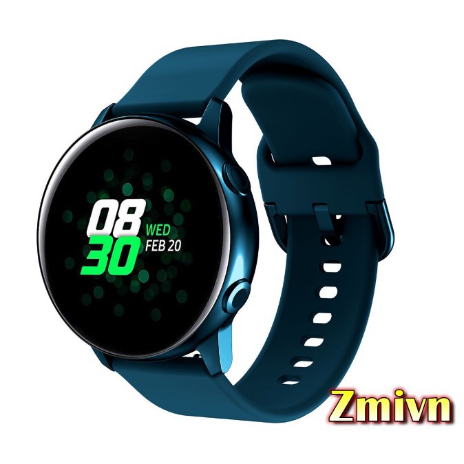 Dây đồng hồ galaxy watch 42mm/ Active Active 2 - Dây su trơn cao cấp