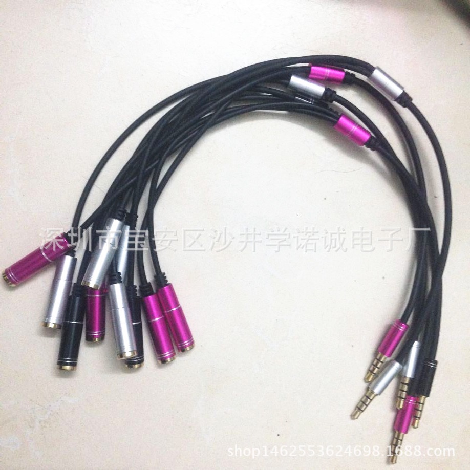 Jack gộp Audio và mic, dây gộp tai nghe chuyển từ tai nghe 2 dây thành tai nghe 1 dây.