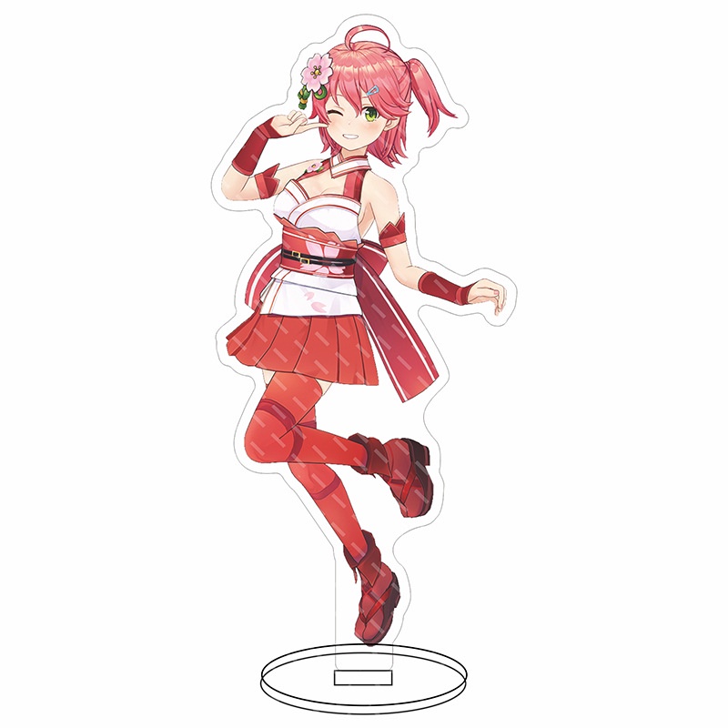 Mô Hình Nhân Vật Ookami Mio Minato Aqua Nakiri Ayame Tokino Sora Natsuiro Matsuri Shirakami Fubuki Bằng Acrylic Có 40 Nhân Vật