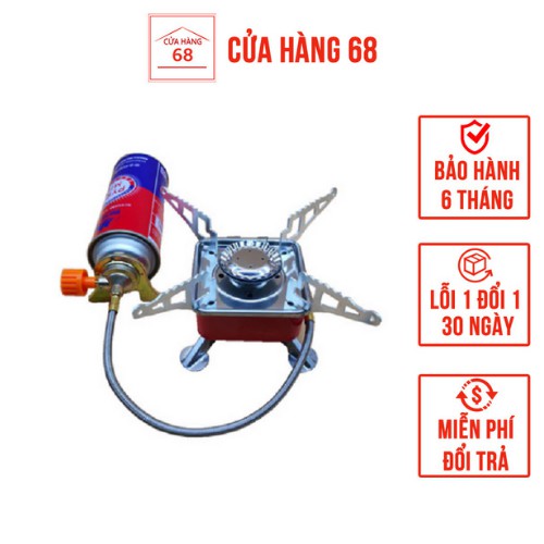 [CÓ SẴN] Bếp ga du lịch mini [TẶNG DÂY DẪN GAS ] dã ngoại gấp gọn đa năng tiện lợi- TR393