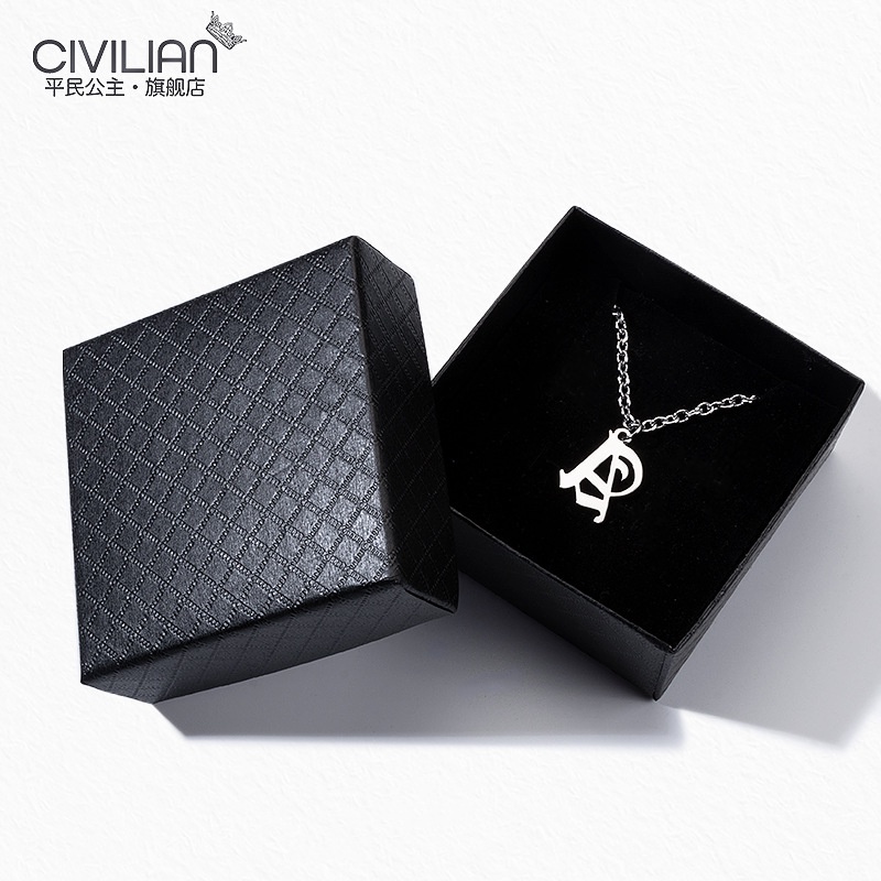 Thời Trang vòng cổ Mặt Chữ Phong Cách Hip Hop Gothic Cá Tính Cho Nam Và Nữ