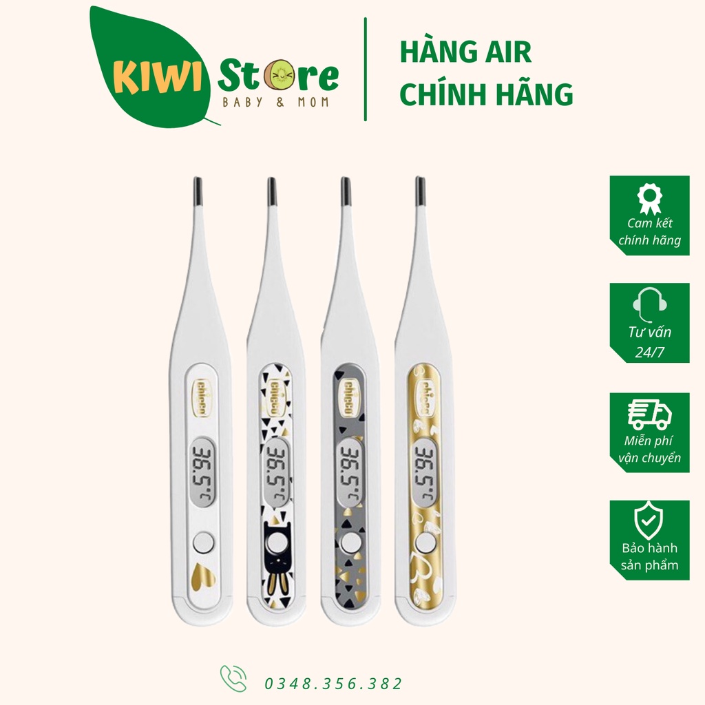 Nhiệt kế điện tử 3 in 1 Chicco đo nhiệt độ cơ thể bé (giao hàng màu ngẫu nhiên)