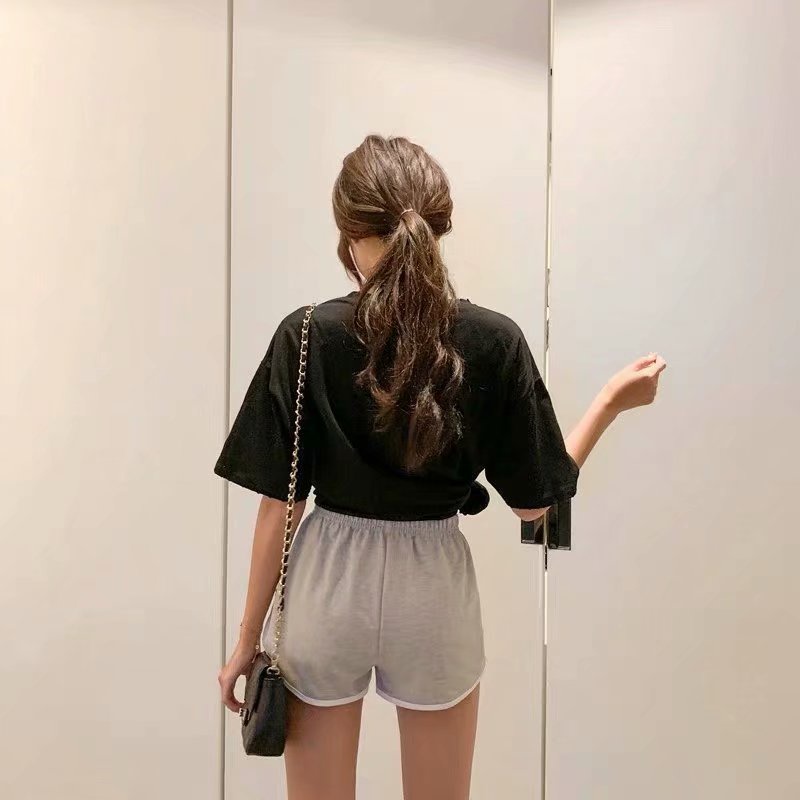 Quần Đùi Nữ Mặc Nhà Cotton Phối Viền Xịn Mềm Mát 2022, Quần Short Đùi Ngủ Nữ Mặc Ở Nhà