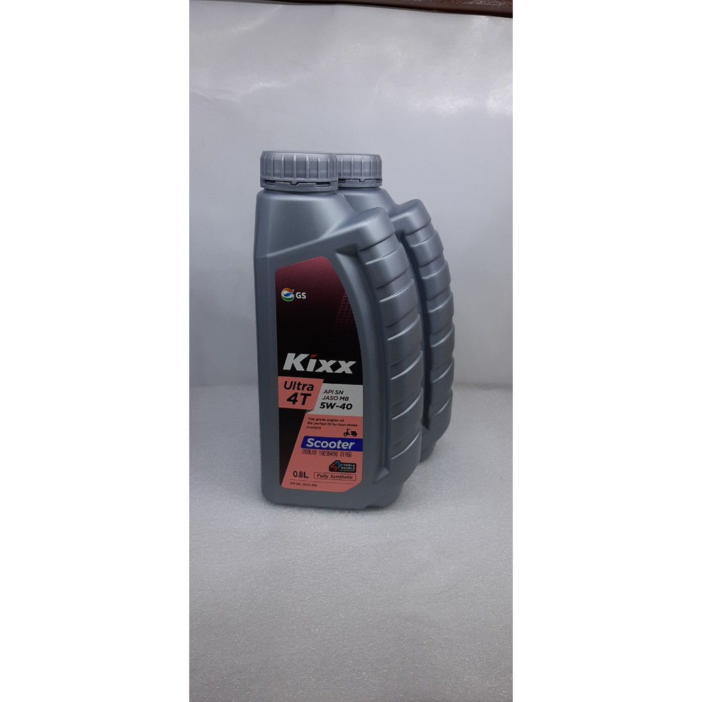 combo 10 bình nhớt xe máy Kixx Ultra 4T SN 5W-40