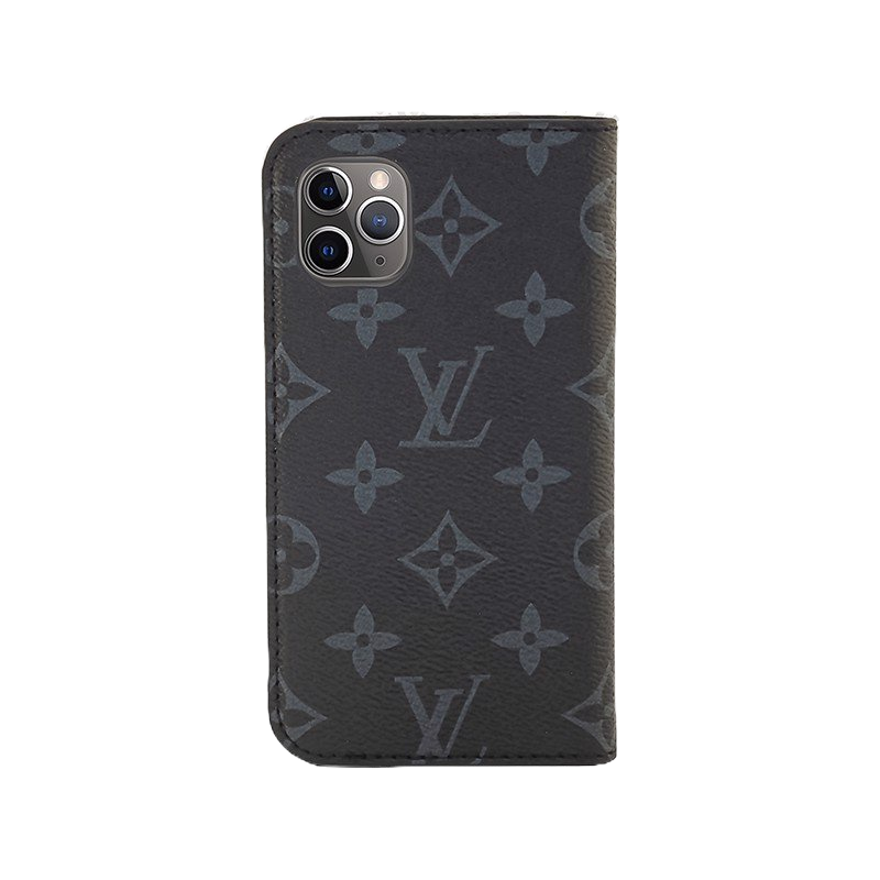 Ốp Lưng Flip Case LV ( Black )