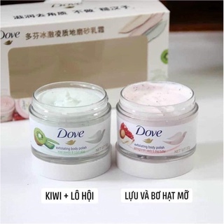 Tẩy da chết body DOVE