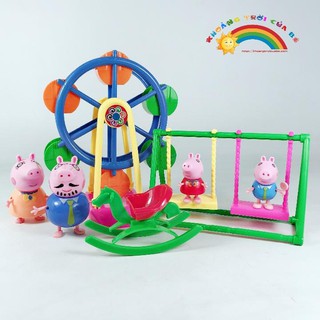 Peppa Pig vòng quay công viên