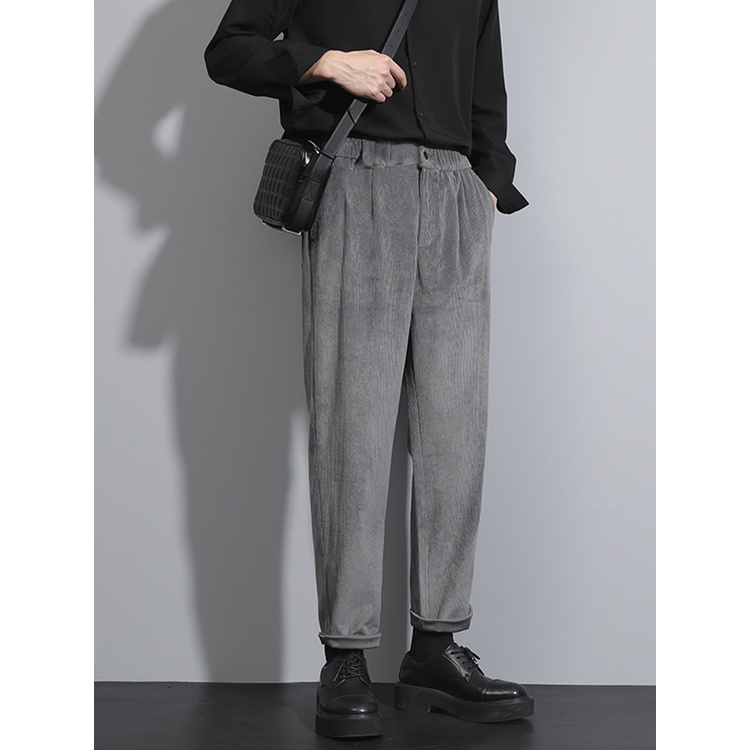 Quần Baggy Nhung Tăm Hàn Quốc Chất Nhung Tăm Phong Cách Trẻ Trung, Năng Động  Q41