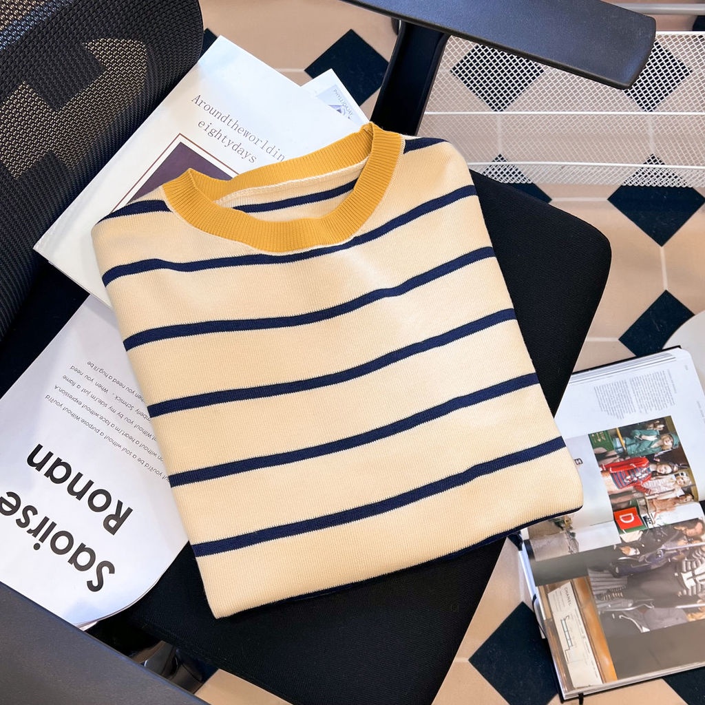 Áo Sweater Dệt Kim Dáng Rộng Thiết Kế Mới Thời Trang Mùa Thu Dành Cho Nữ