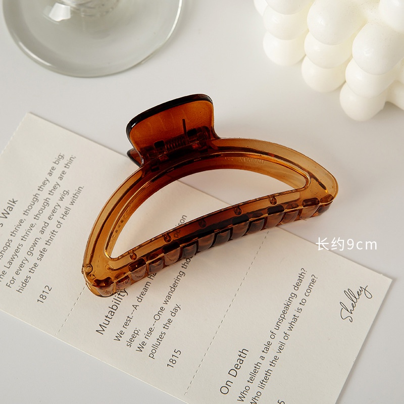 Tender afternoons TENDER Kẹp tóc đơn giản thanh lịch thời trang kiểu Pháp