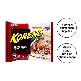 Lốc 5 gói mì Koreno đủ vị
