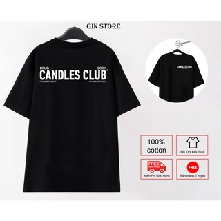 [freeship] Áo thun Candle club thun cotton 4 chiều co giãn 2 màu ĐẺN và Trắng