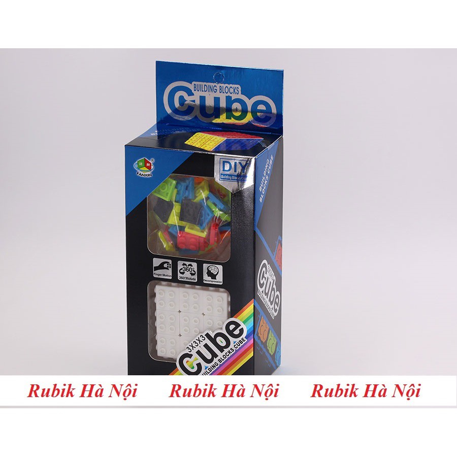 Rubik 3x3. Fanxin lắp ghép màu