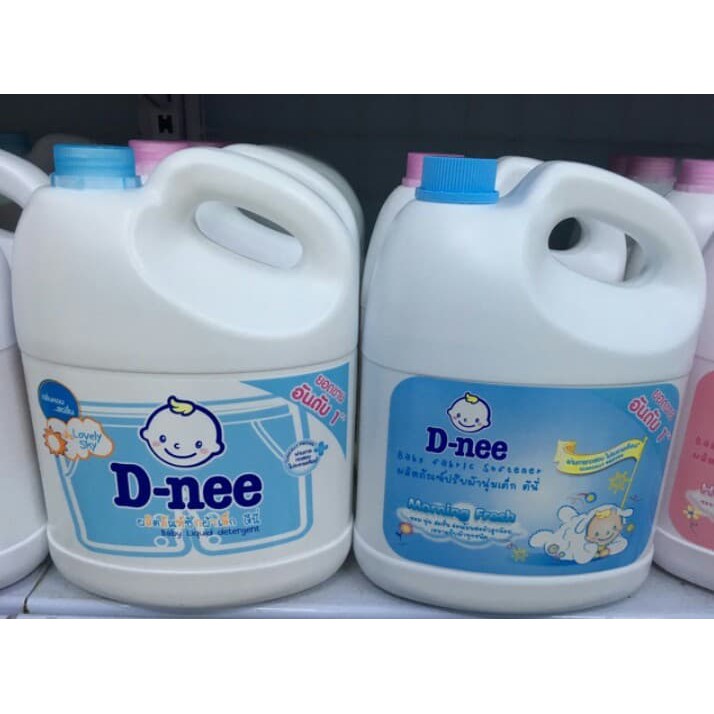 combo nước giặt + nước xả dnee 3000ml