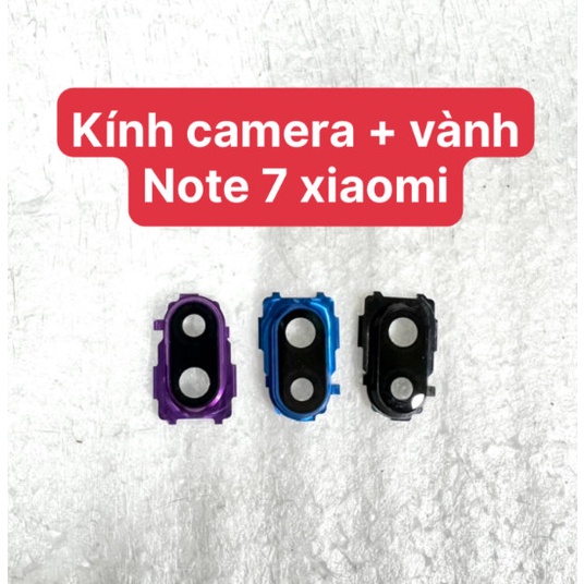Kính Camera + vành Redmi Note 7 - Xiaomi