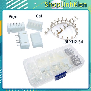 Bộ 10 header XH2.54 Đực- cái 2P-10P/ lõi header2.54