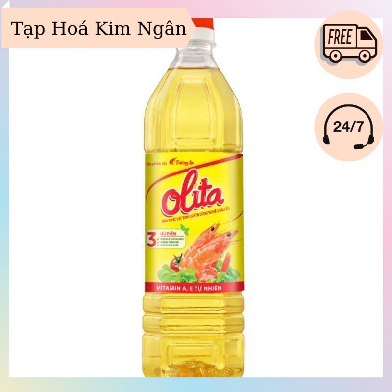 Dầu Thực Vật Tường An Olita 400ml - 1l Nguyên Chất [THKN77]