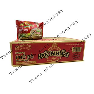 Thùng Phở Bò Đệ Nhất 30 gói x 68g
