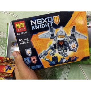 Mẫu mô hình lego bela 10512 nexo knights