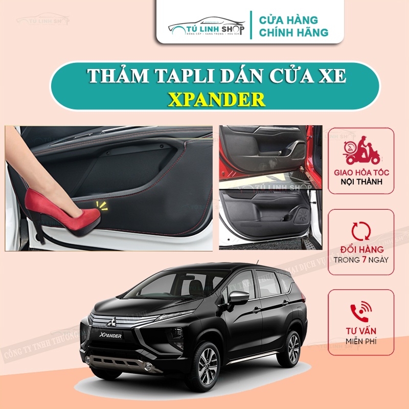 [Mã LIFEAUMAY giảm 10% tối đa 30k đơn 150k] Bộ 4 Thảm Tapli XPANDER dán cánh cửa chống trầy xước