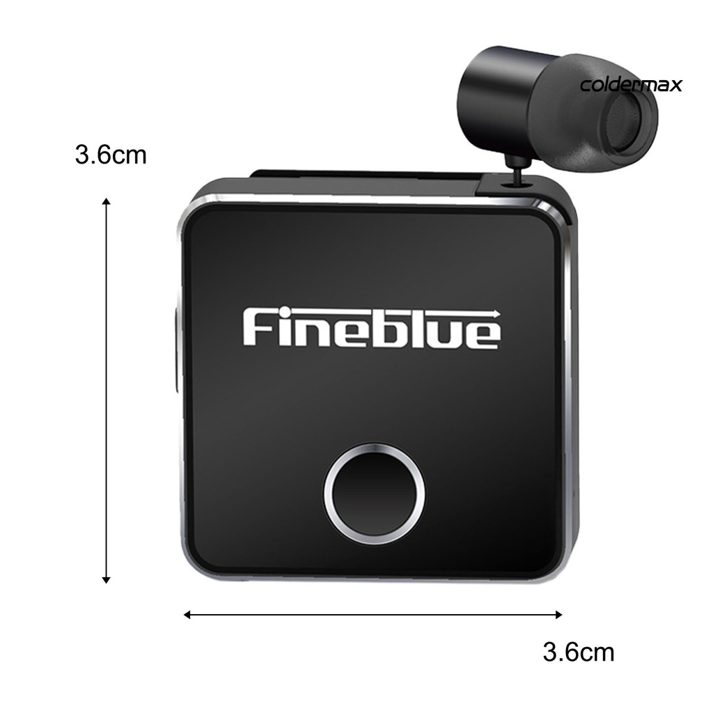 1 Tai Nghe Bluetooth Fineblue F1 Pro Thiết Kế Kẹp Không Dây Có Thể Thu Gọn