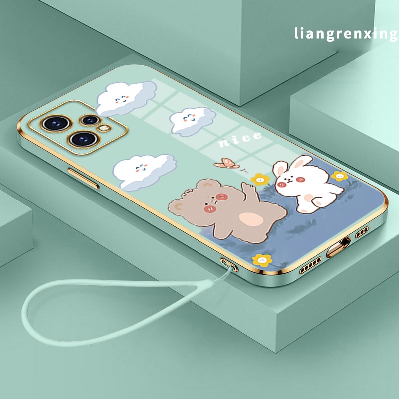Ốp Điện Thoại silicone Mềm Mạ Điện Chống Sốc Cho realme 9 pro plus realme 9i realme 9 pro + Ddx01