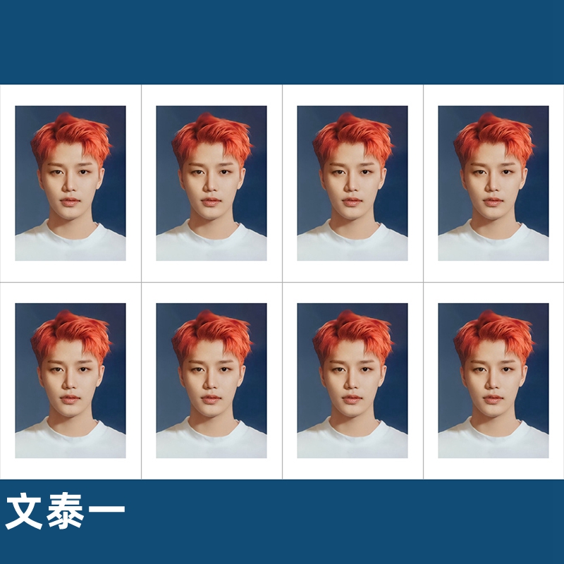Bộ Thẻ Ảnh Trang Trí In Hình Thành Viên Nhóm Nhạc Kpop NCT 127 Beyond Live