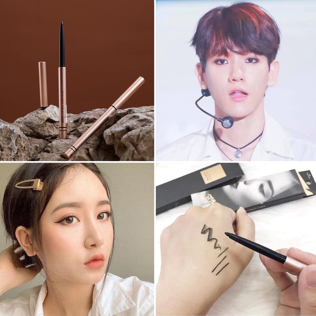 Chì Vặn Kẻ Mắt Vacosi Styling Twist Liner