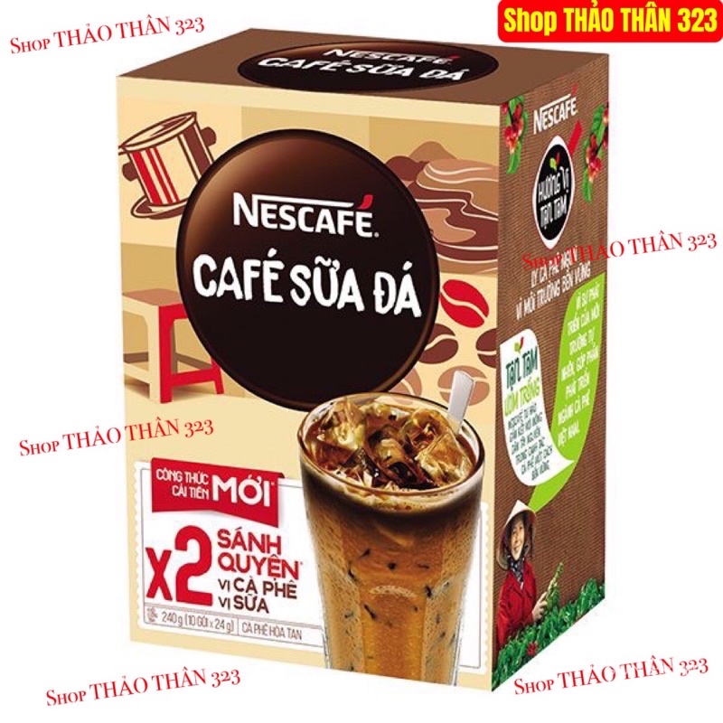 Cà phê Sữa Đá X2 Sánh Quyện NesCafe 3in1