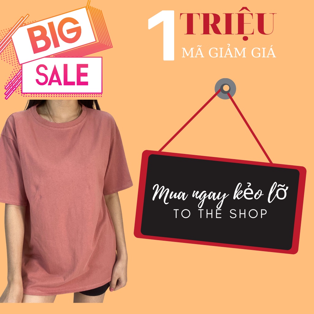 Áo Phông Nữ Trơn UNIZ Aophongcottonkho (3 Màu),Dáng Rộng, Cổ Tròn, Tay Lỡ, Chất Cotton, Mềm Mại