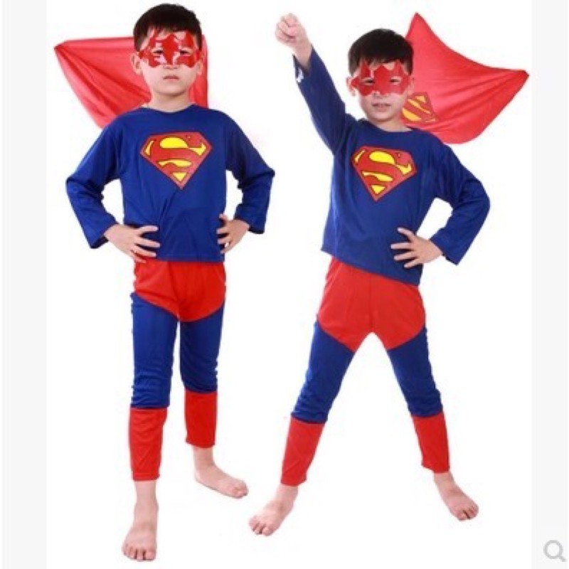 bộ quần áo siêu nhân kèm mặt nạ hoá trang cosplay