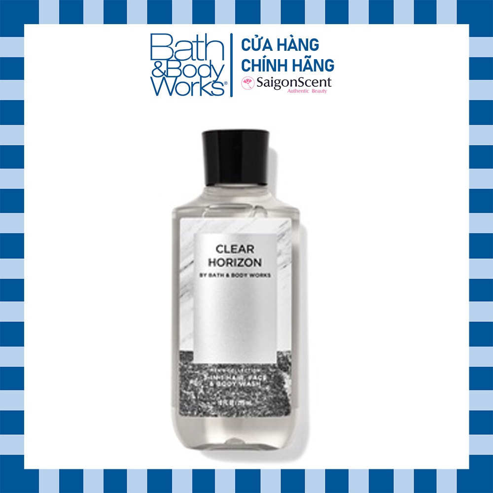 Tắm gội toàn thân nam Bath & Body Works - Clear Horizon (295ml)