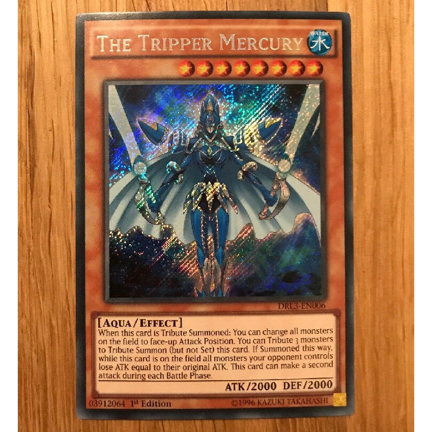 Bài Yugioh - The Tripper Mercury (Secret Rare)
