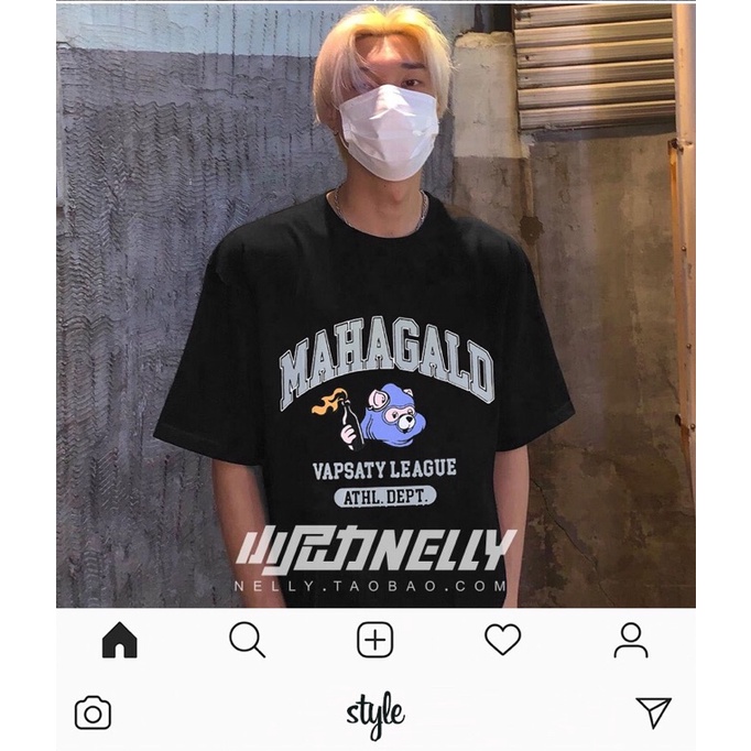 Áo phông nelly heybig sale (có sẵn) 19 mahagald athl dept