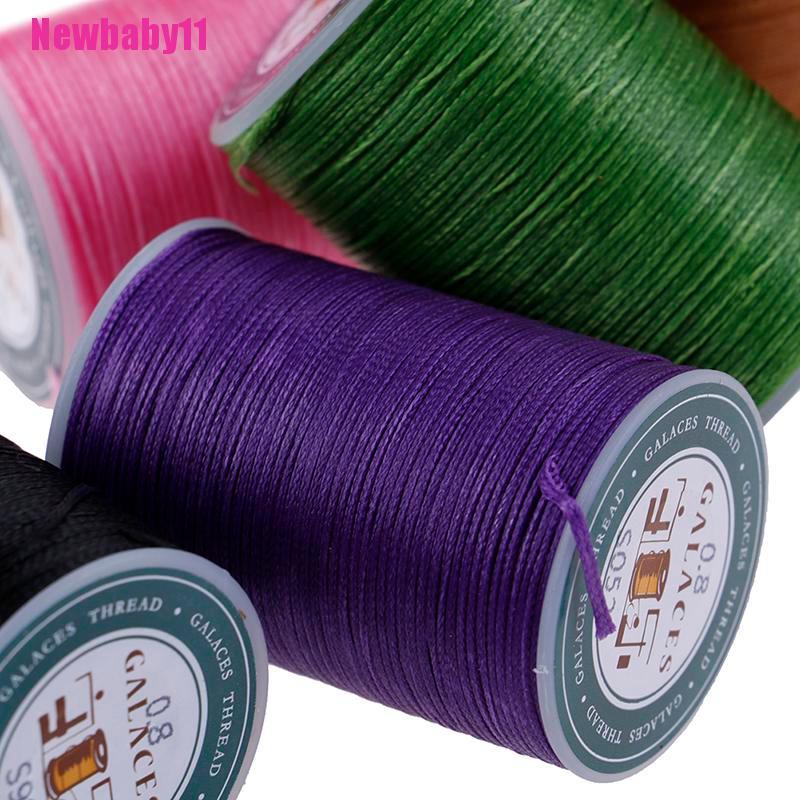 1 Cuộn Chỉ Sáp 0.8mm 90m Chất Liệu Polyester Dùng Trong May Vá