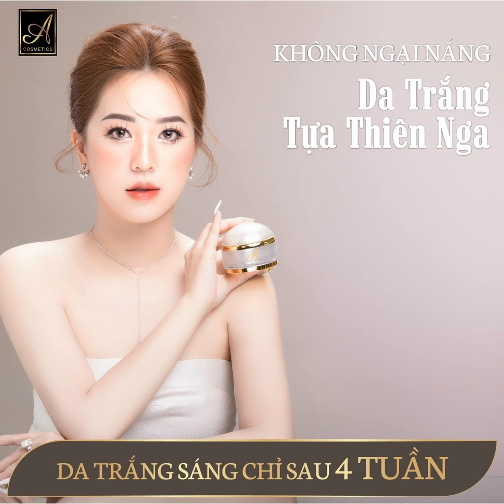 Kem Face Pháp Dưỡng Trắng - Kem Mờ Thâm Nám A COSMETICS Phương Anh Mẫu Mới 2022