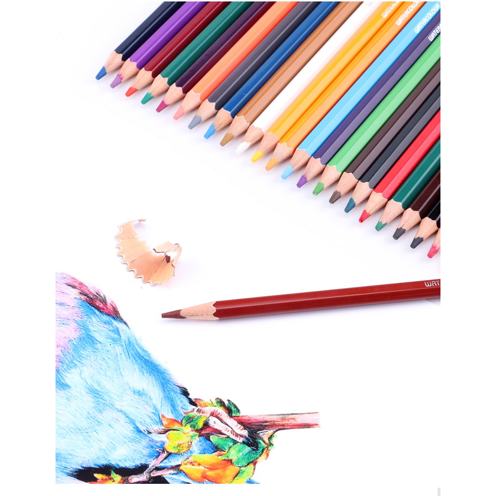 Bộ bút chì nhiều màu 72 màu,Vẽ màu chuyên nghiệp -BAOKE/PW1672