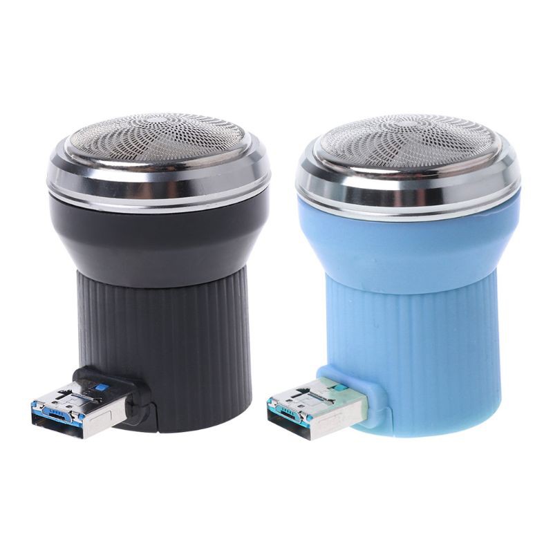 Máy cạo râu mini có đầu cắm sáng tạo tiện lợi du lịch