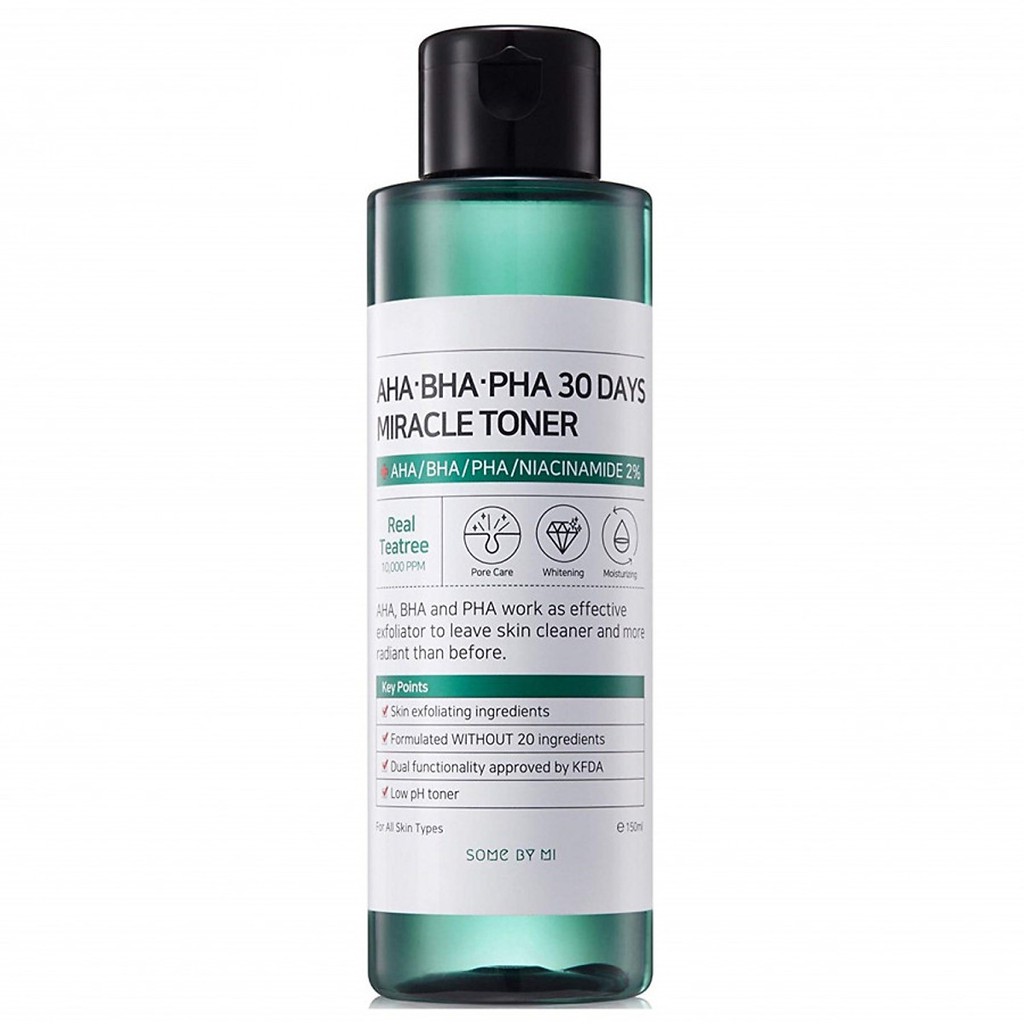 Nước Hoa Hồng Some By Mi AHA-BHA-PHA 30 Days Miracle Toner 150ml