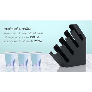 KỆ ĐỰNG CỐC NHỰA TRÀ CHANH , TRÀ SỮA - Thiết Bị Máy Móc Pha Chế