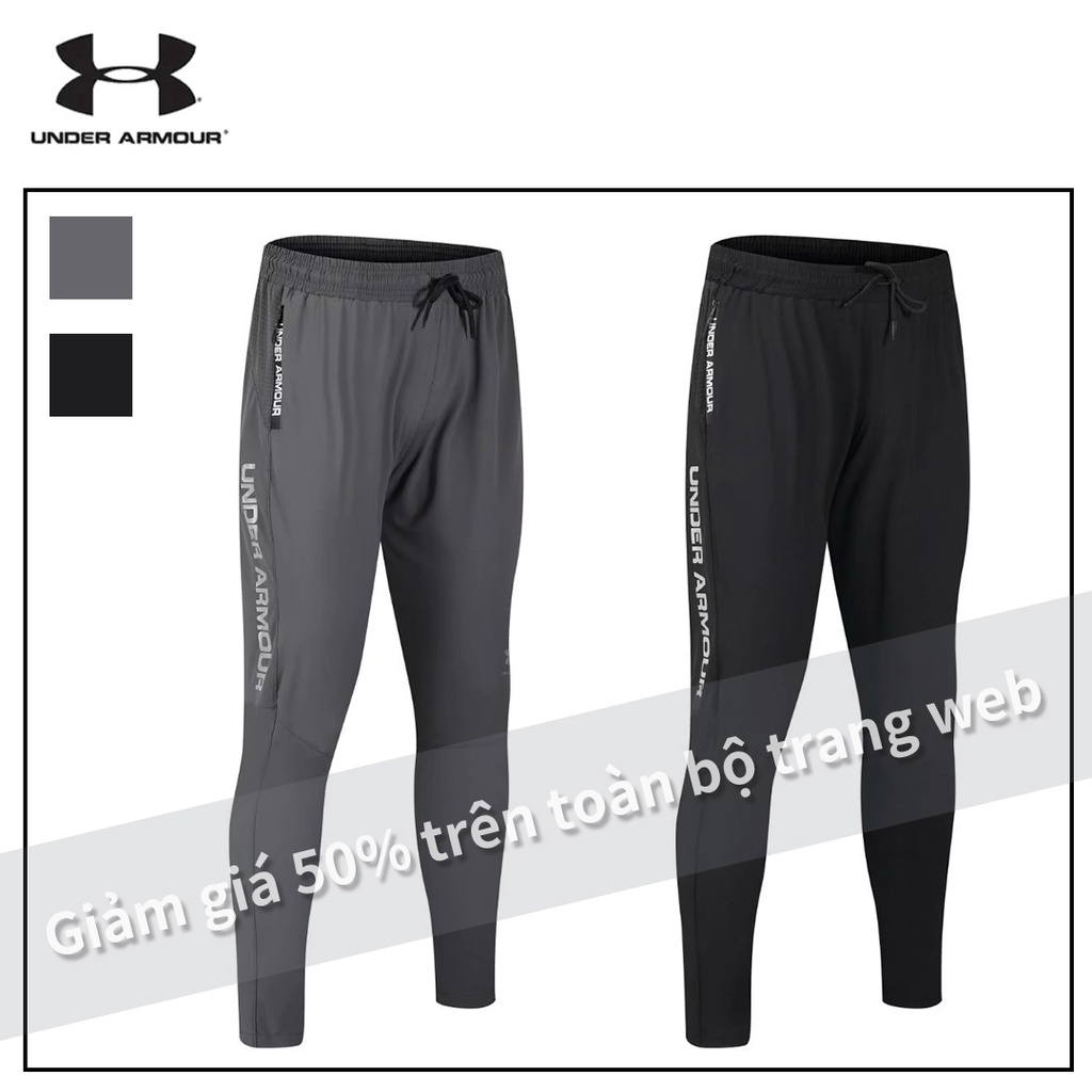 Under Armour quần thể thao mỏng nhanh khô thoáng khí thể dục rộng rãi chạy đào tạo đan thường