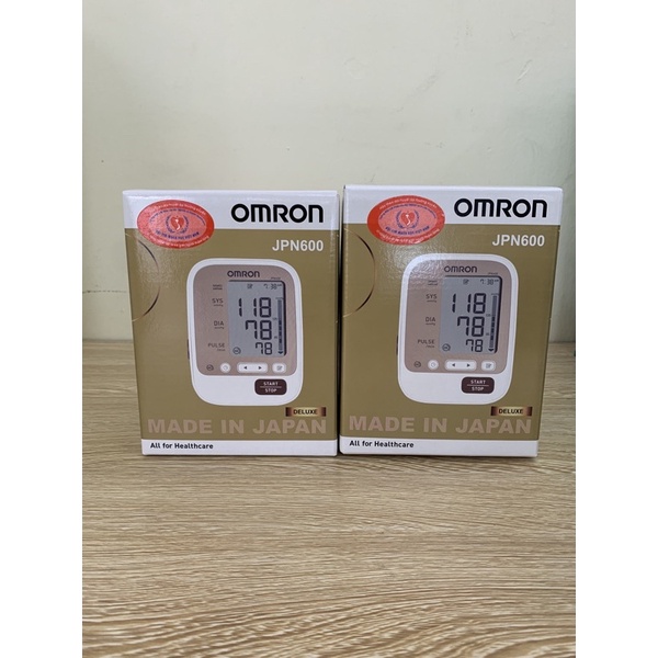 Máy đo huyết áp bắp tay Omron JPN600 Nhật Bản