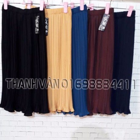 Chân váy dài xếp ly Quảng Châu giá tốt - 3018 | BigBuy360 - bigbuy360.vn