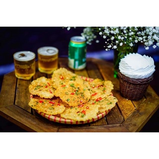 500g cơm cháy bể mắm hành
