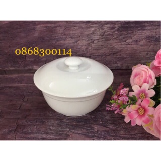 Thố sứ trưng Yến( hầm gà, đựng đồ ăn...)