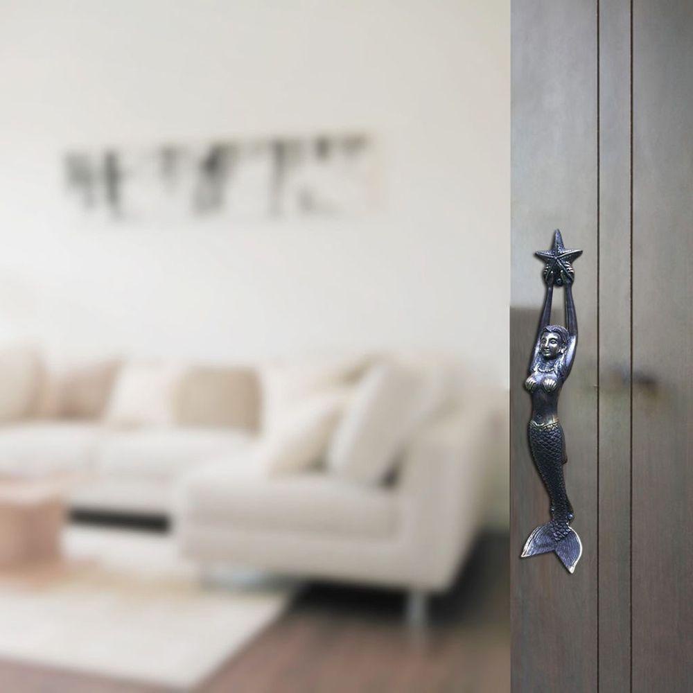 Tay Nắm Cửa Hình Nàng Tiên Cá Phong Cách Retro